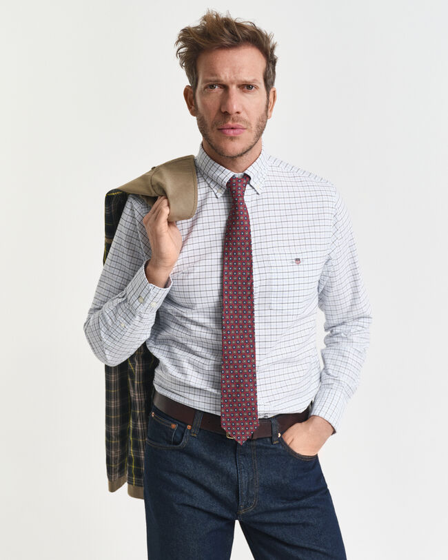 Regular Fit Tattersall Classic Oxford Shirt
