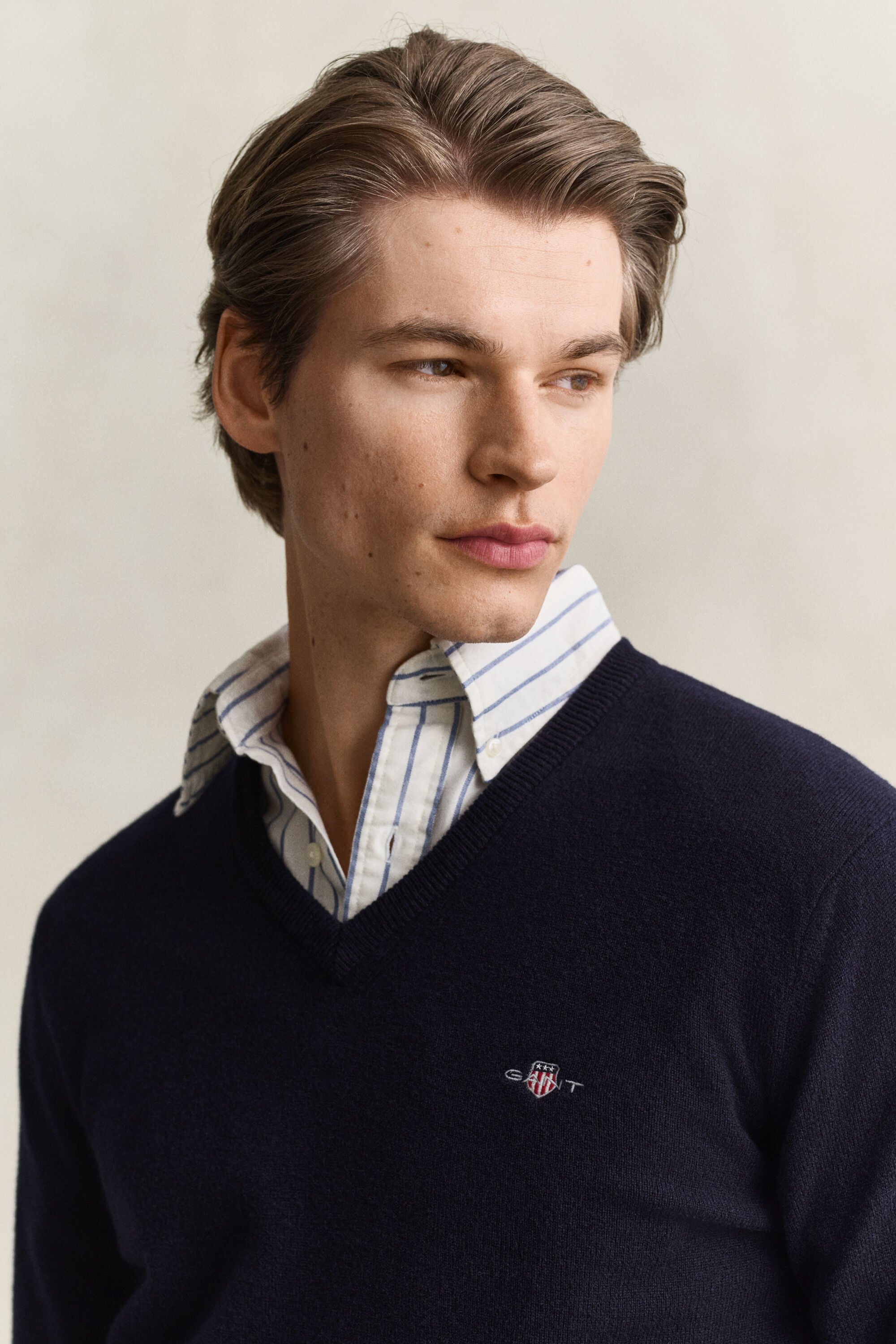 Lambswool V-Neck Sweater