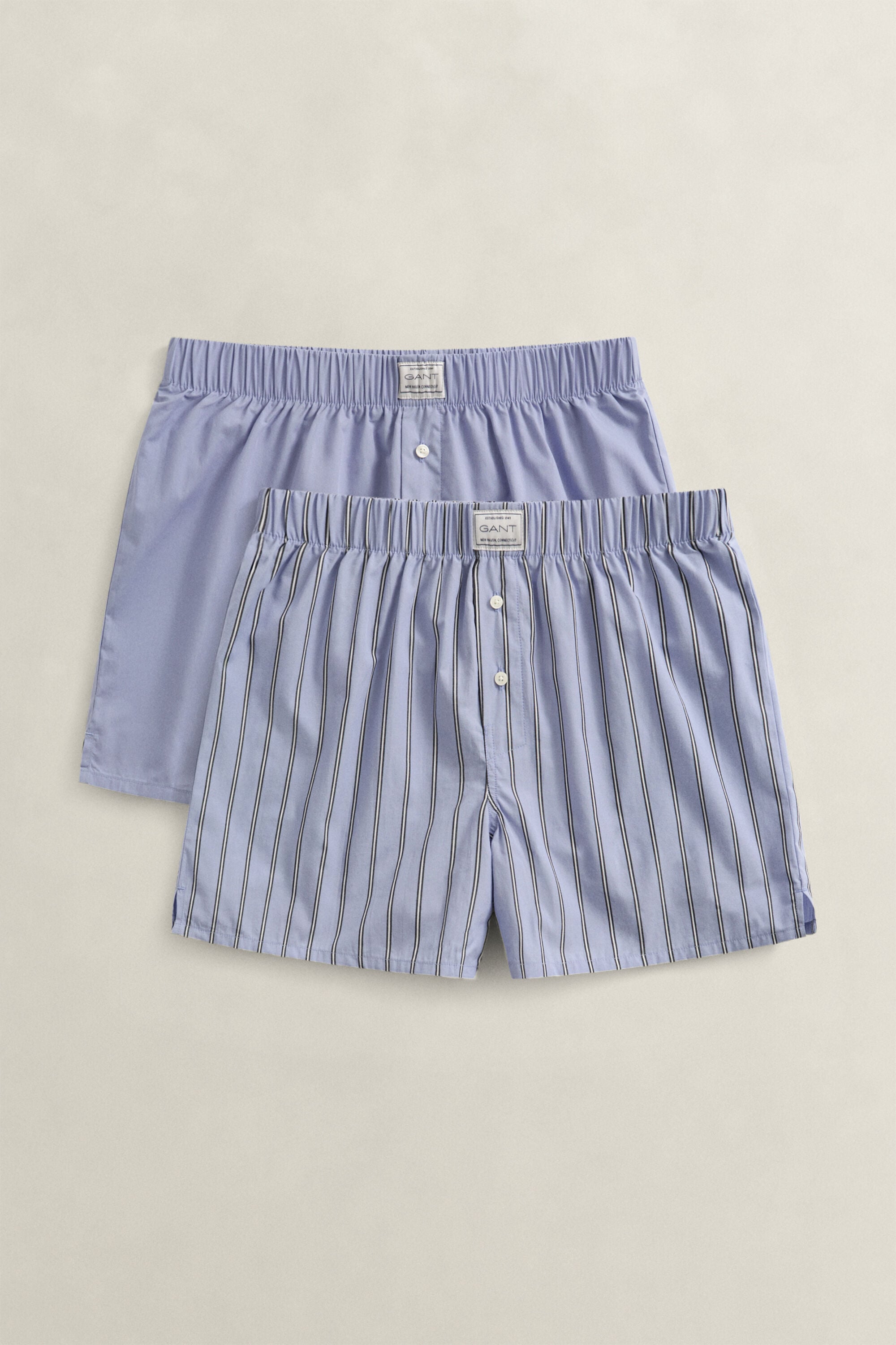2-Pack Striped Boxer Shorts