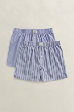 2-Pack Striped Boxer Shorts — LAVENDER BLUE 1