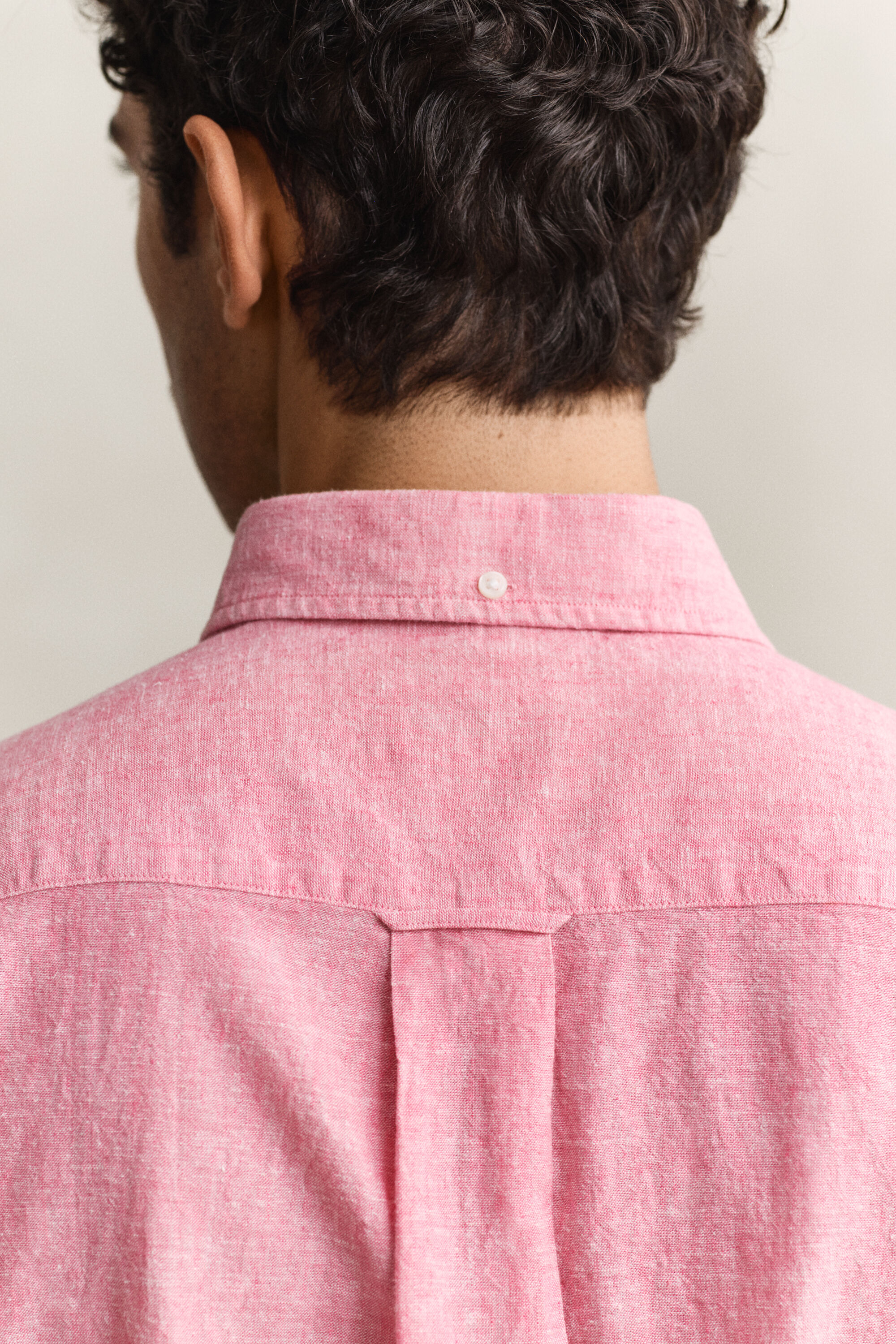 Linen Blend Short Sleeve Shirt