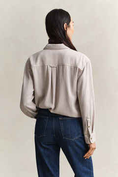 Denim Twill Ranger Shirt — CLAY BEIGE 2