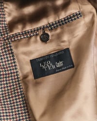 Slim Fit Houndstooth Check Blazer