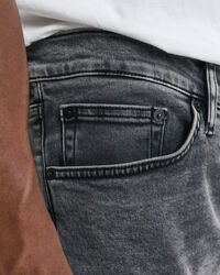 Slim Fit Black Wash Jeans