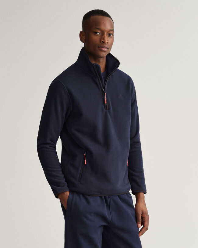 Light Fleece Half-Zip Sweater