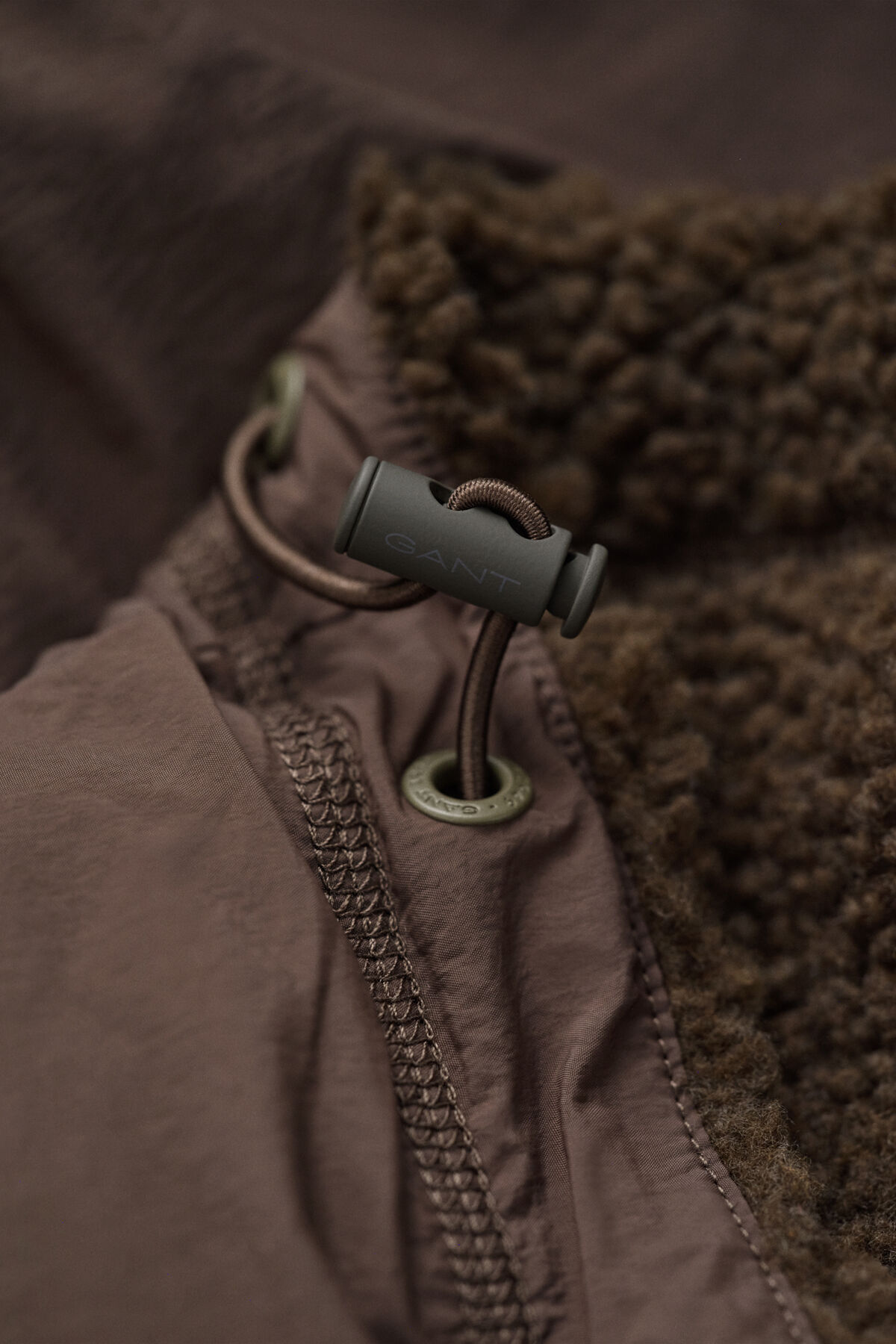 Fleece Jacket — SHADOW BROWN