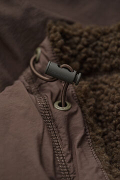 Fleece Jacket — SHADOW BROWN 3