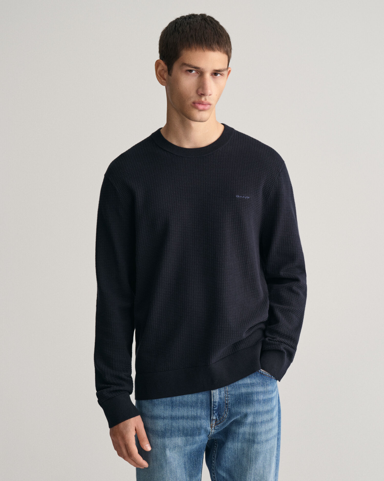 Crew Neck Sweaters | Menswear | GANT US
