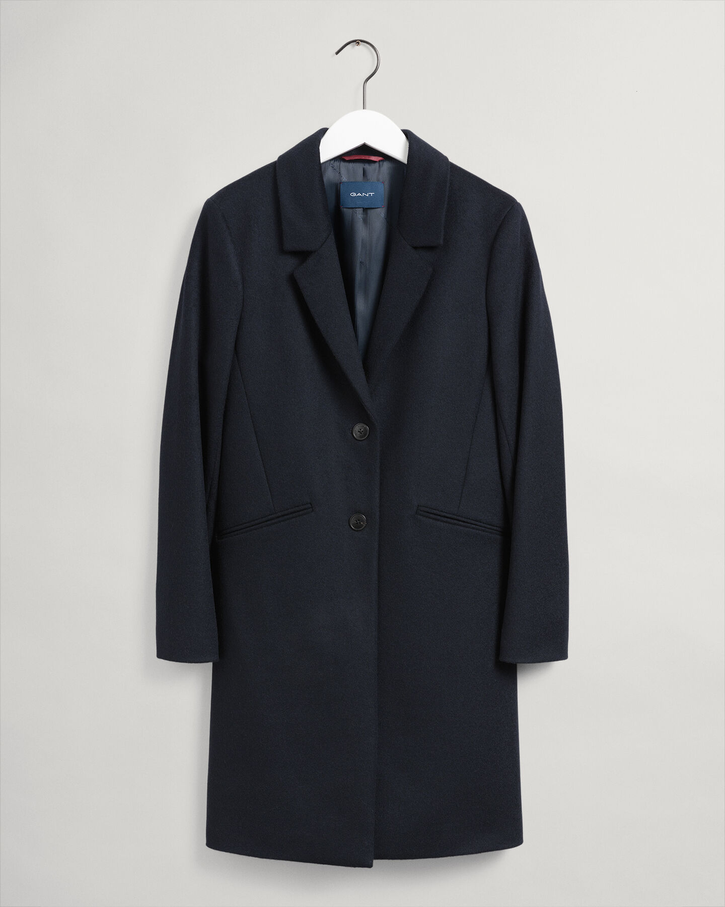 Classic Tailored Wool Coat