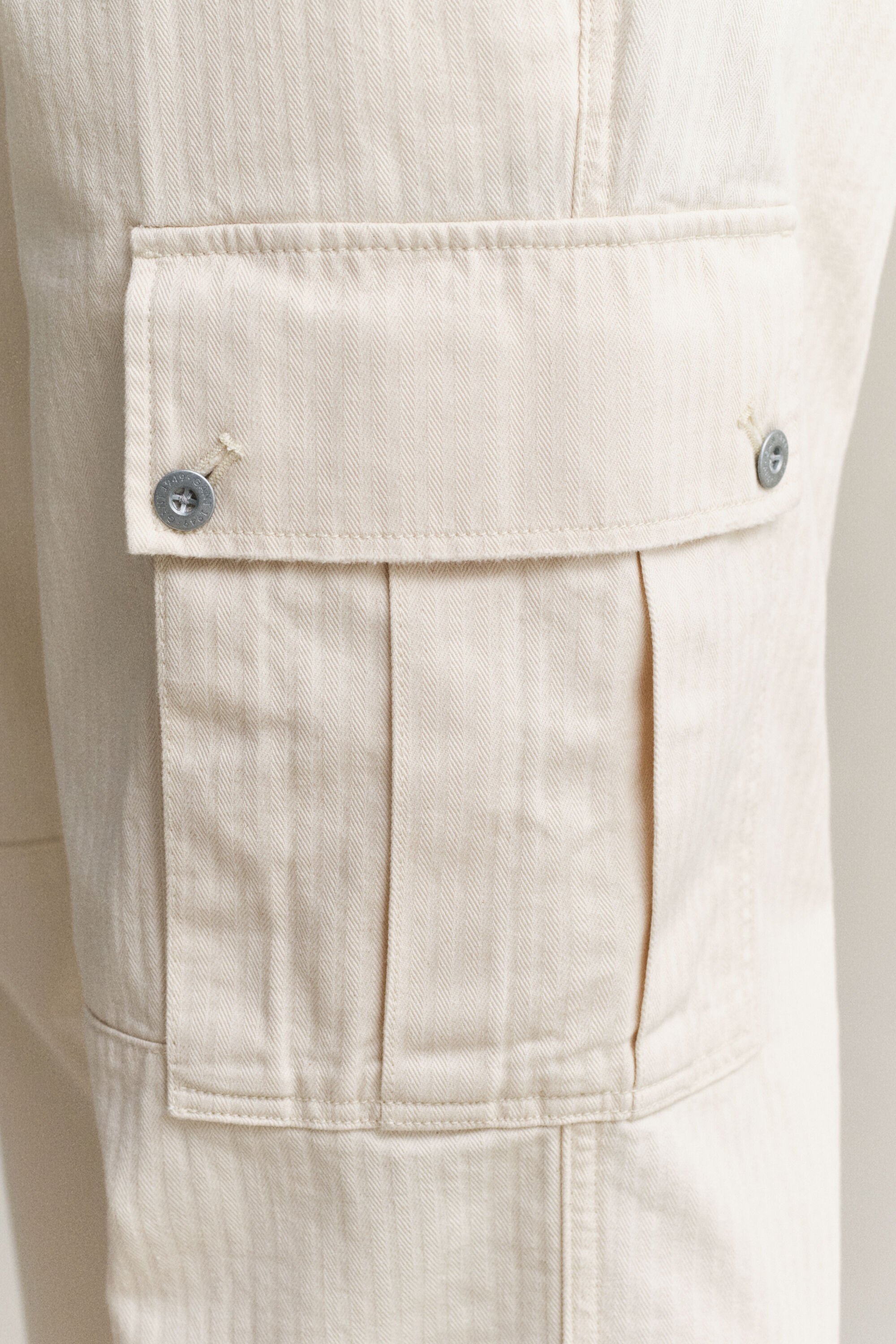 Herringbone Cargo Pants