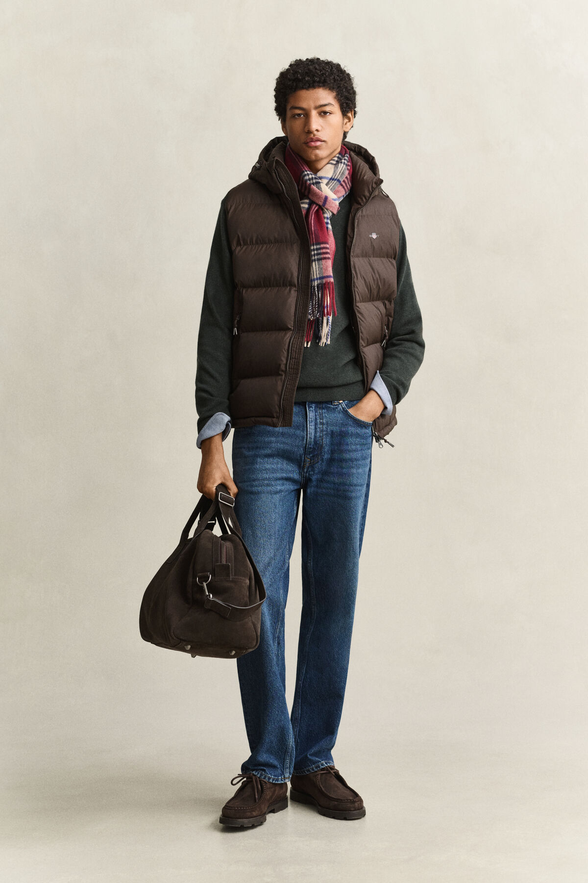 Active Cloud Vest — BLACK BROWN