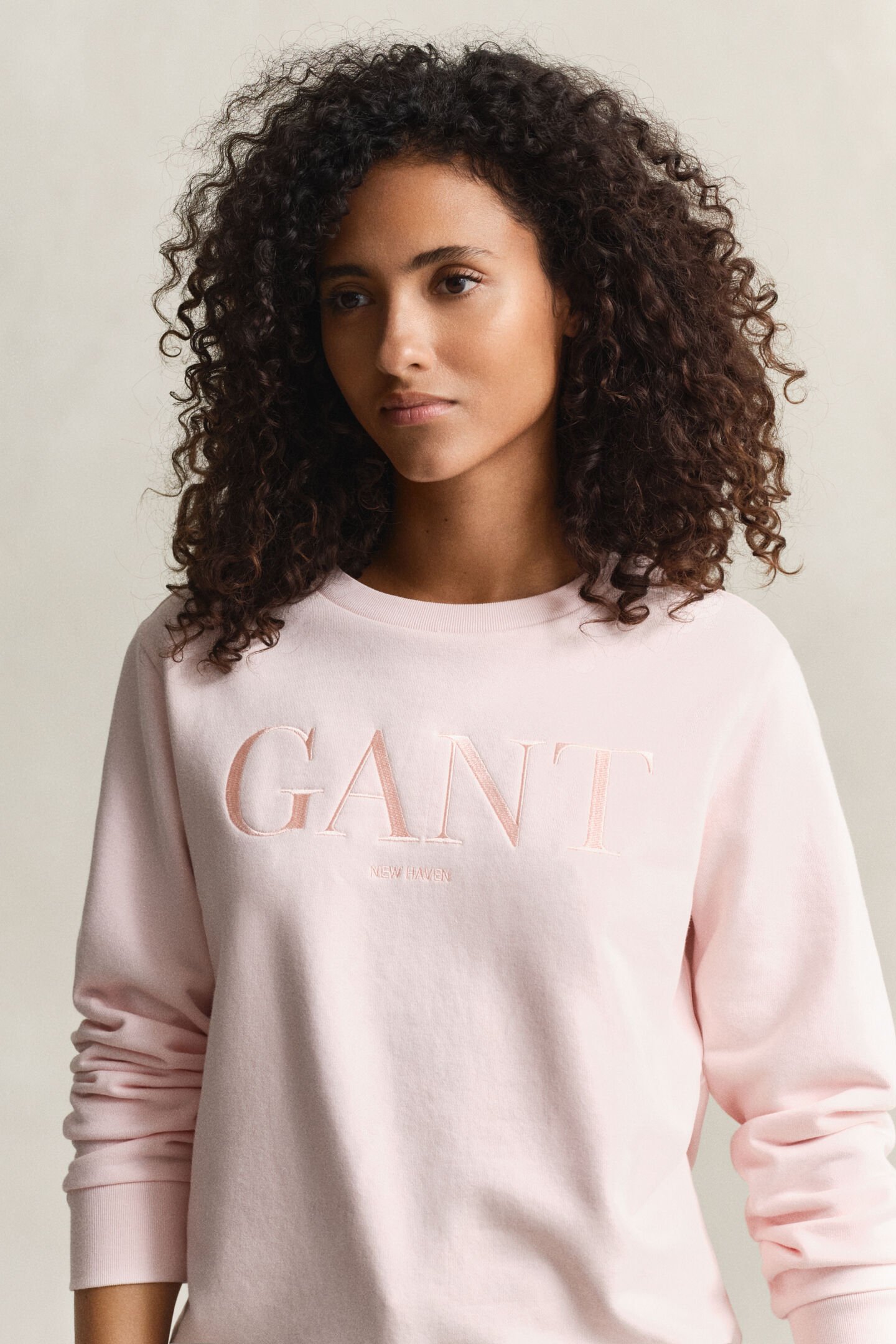 Tonal Graphic Crew Neck Sweatshirt