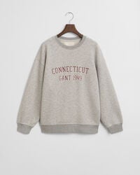 Printed Crew Neck Sweatshirt