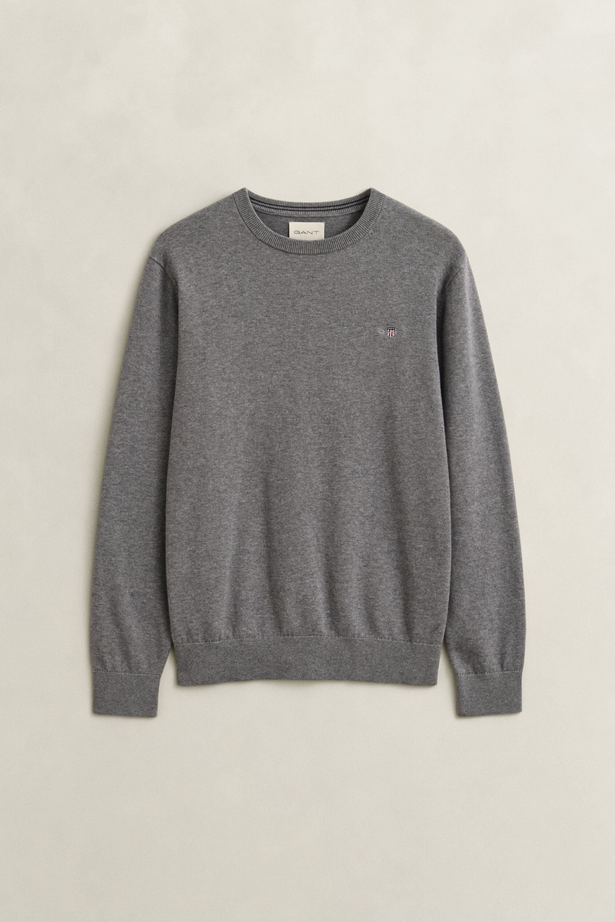 Classic Cotton Crew Neck Sweater