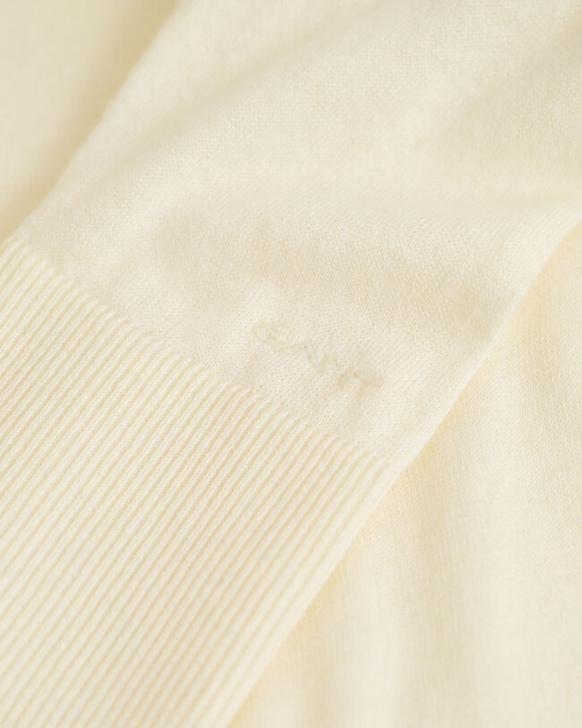 Fine Knit V-Neck Sweater