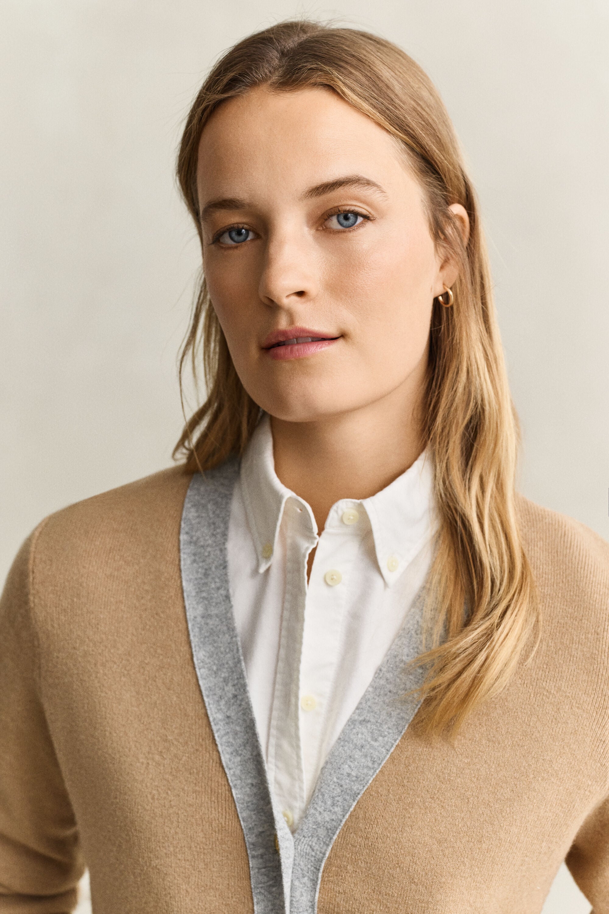 Contrast Cardigan