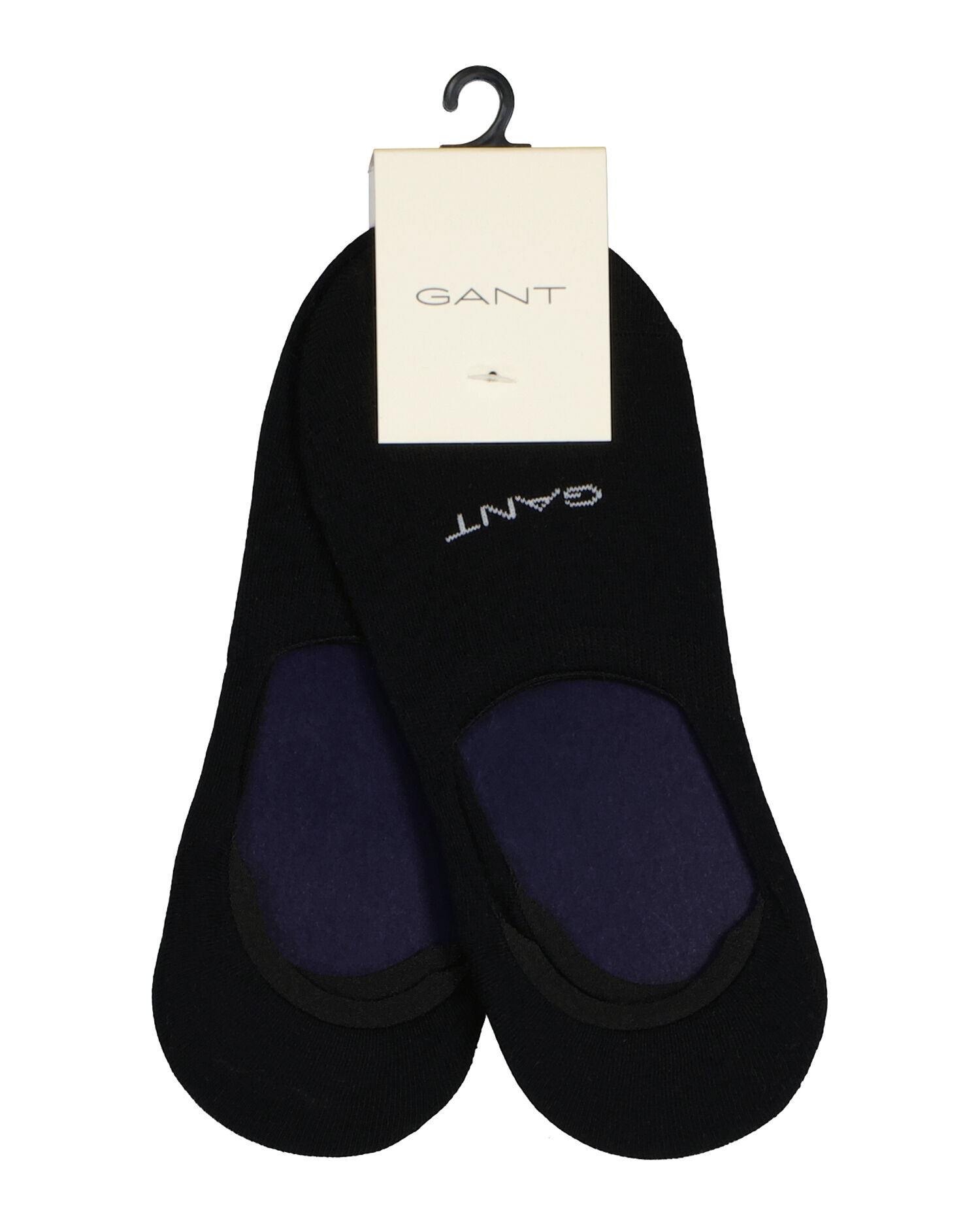 2-Pack Invisible Socks — BLACK
