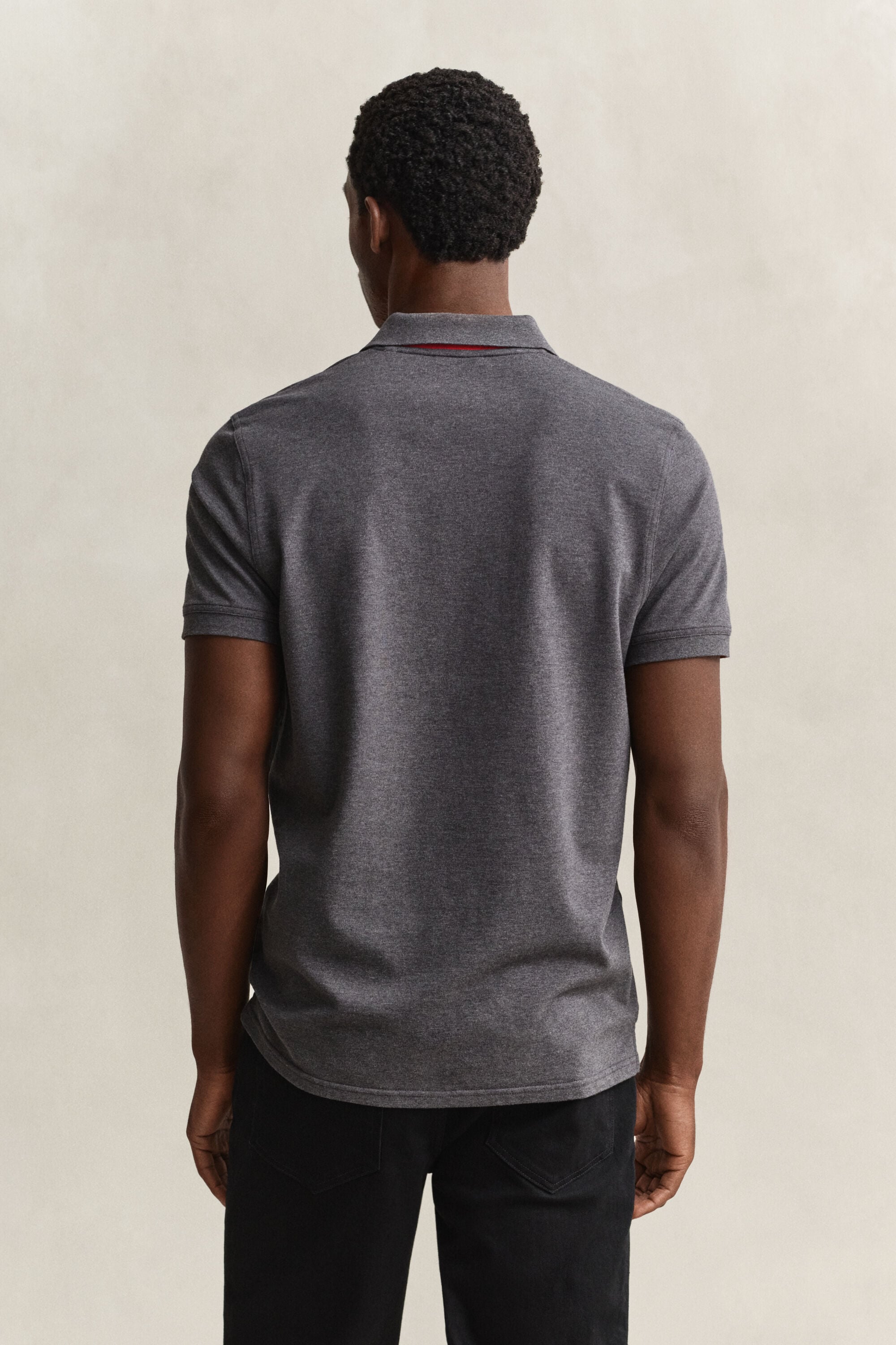 Contrast Piqué Polo Shirt