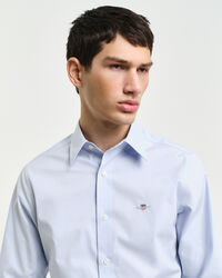 Slim Fit Stretch Poplin Shirt