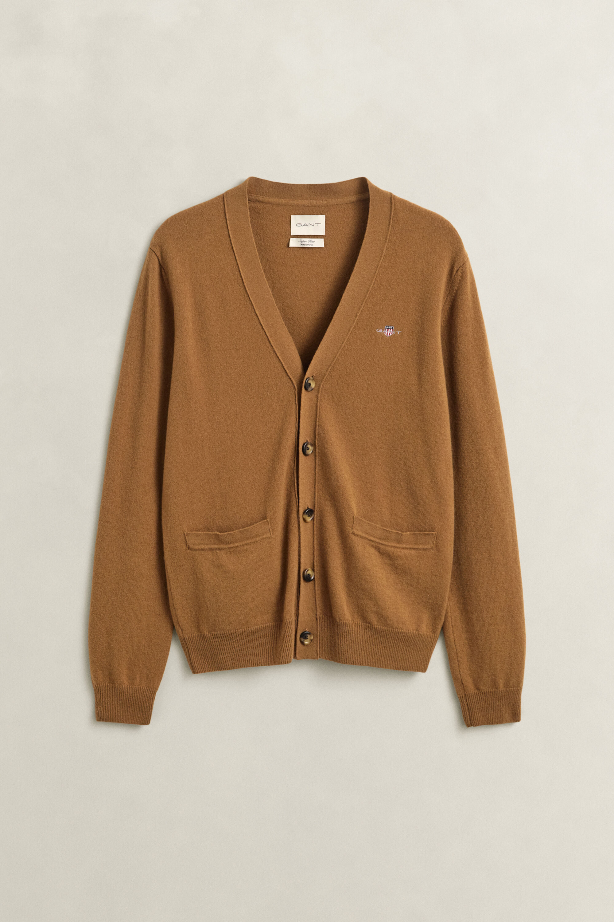 Lambswool V-Neck Cardigan