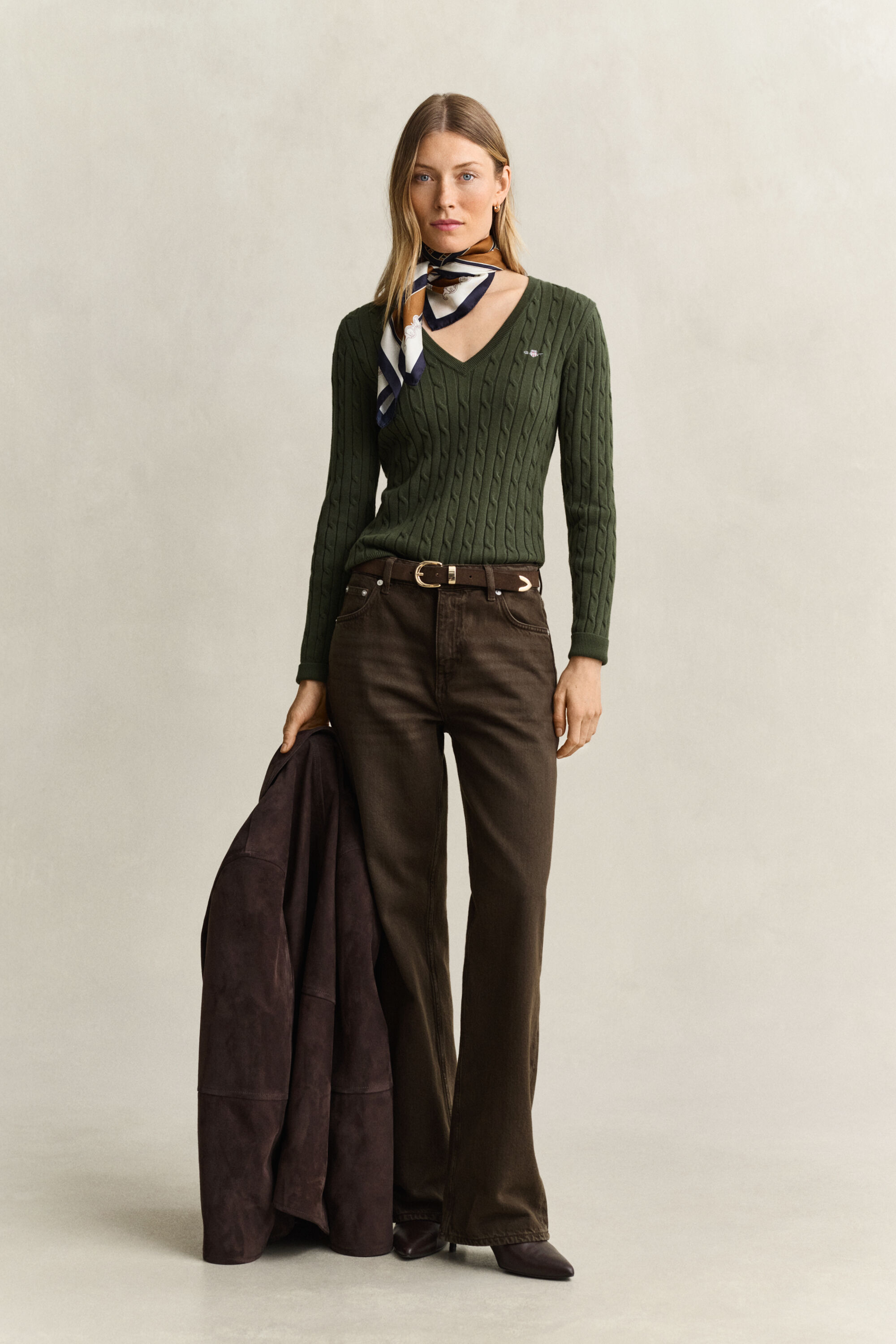 Classic Cable Knit Sweater