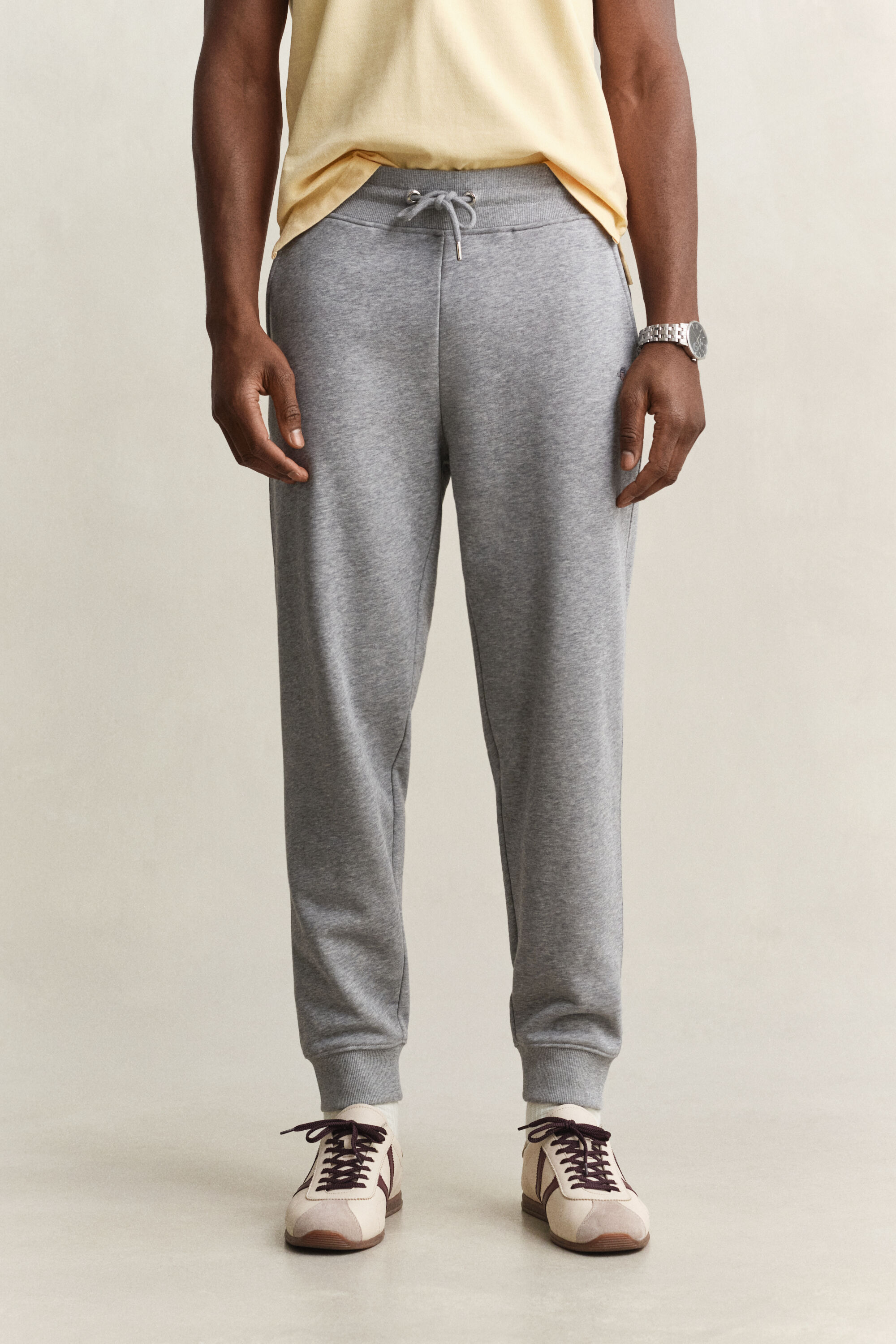 Shield Sweatpants — GREY MELANGE