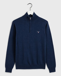 Cotton Wool Half-Zip Sweater