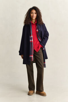 Relaxed Corduroy Shirt — RUBY RED 7