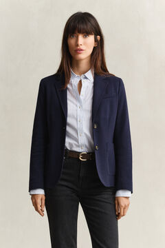 Piqué Blazer — EVENING BLUE 14