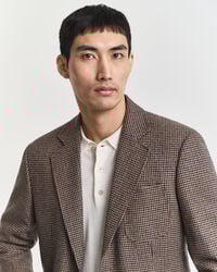 Slim Fit Houndstooth Check Blazer