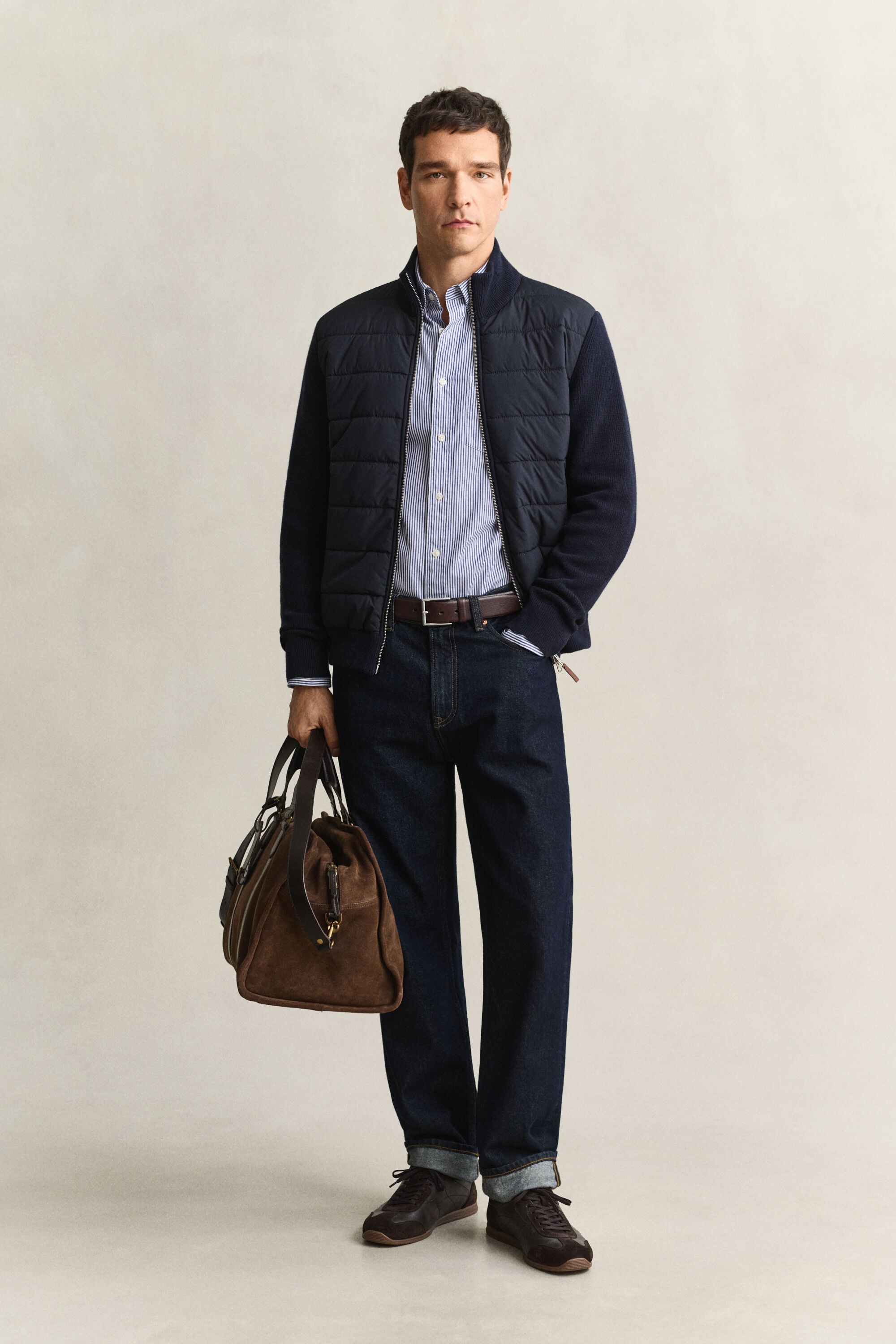 Hybrid Zip Cardigan