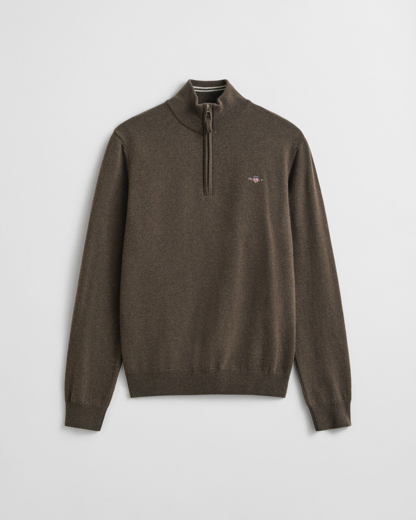 Superfine Lambswool Half-Zip Sweater