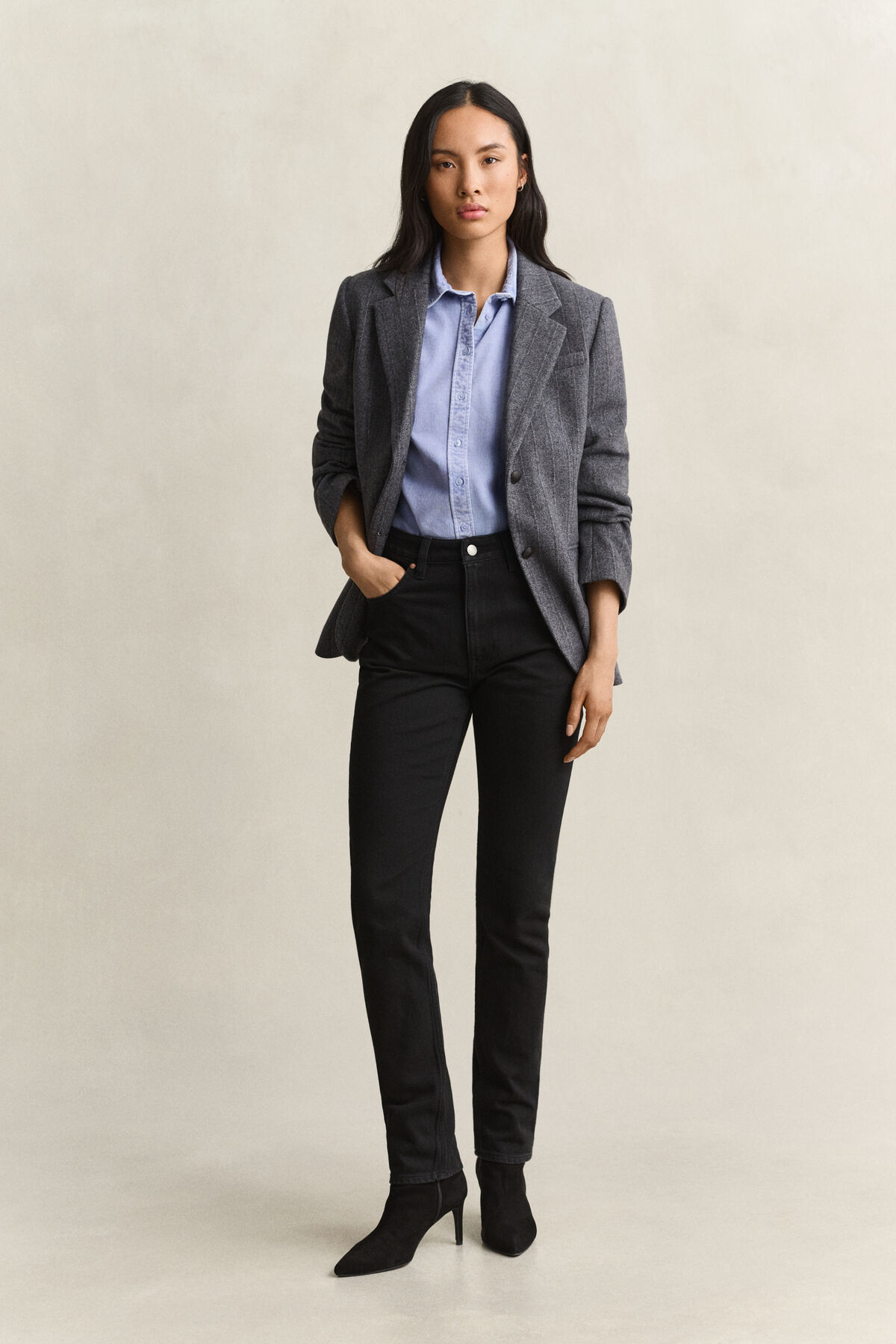 Regular Corduroy Shirt — MISTY LAVENDER