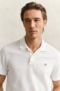 Regular Fit Shield Piqu&eacute; Polo Shirt