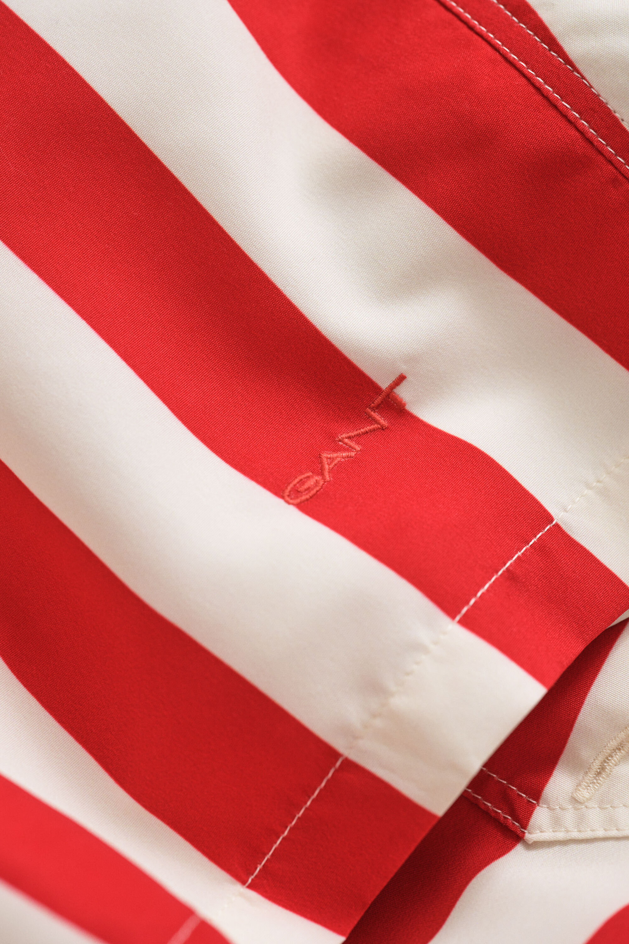 Block Striped Swim Shorts