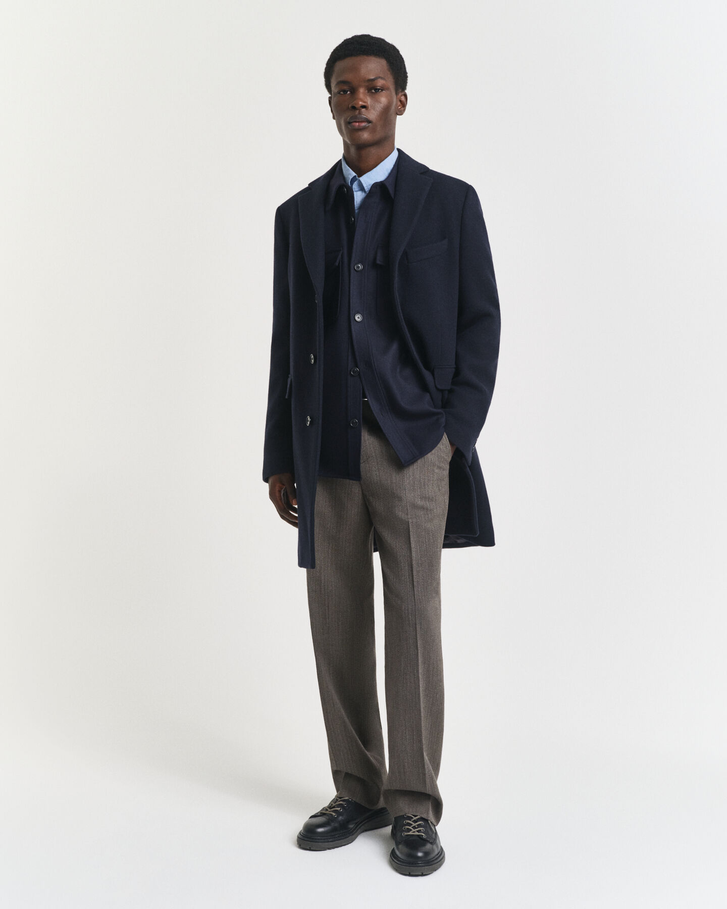 Herringbone Suit Pants