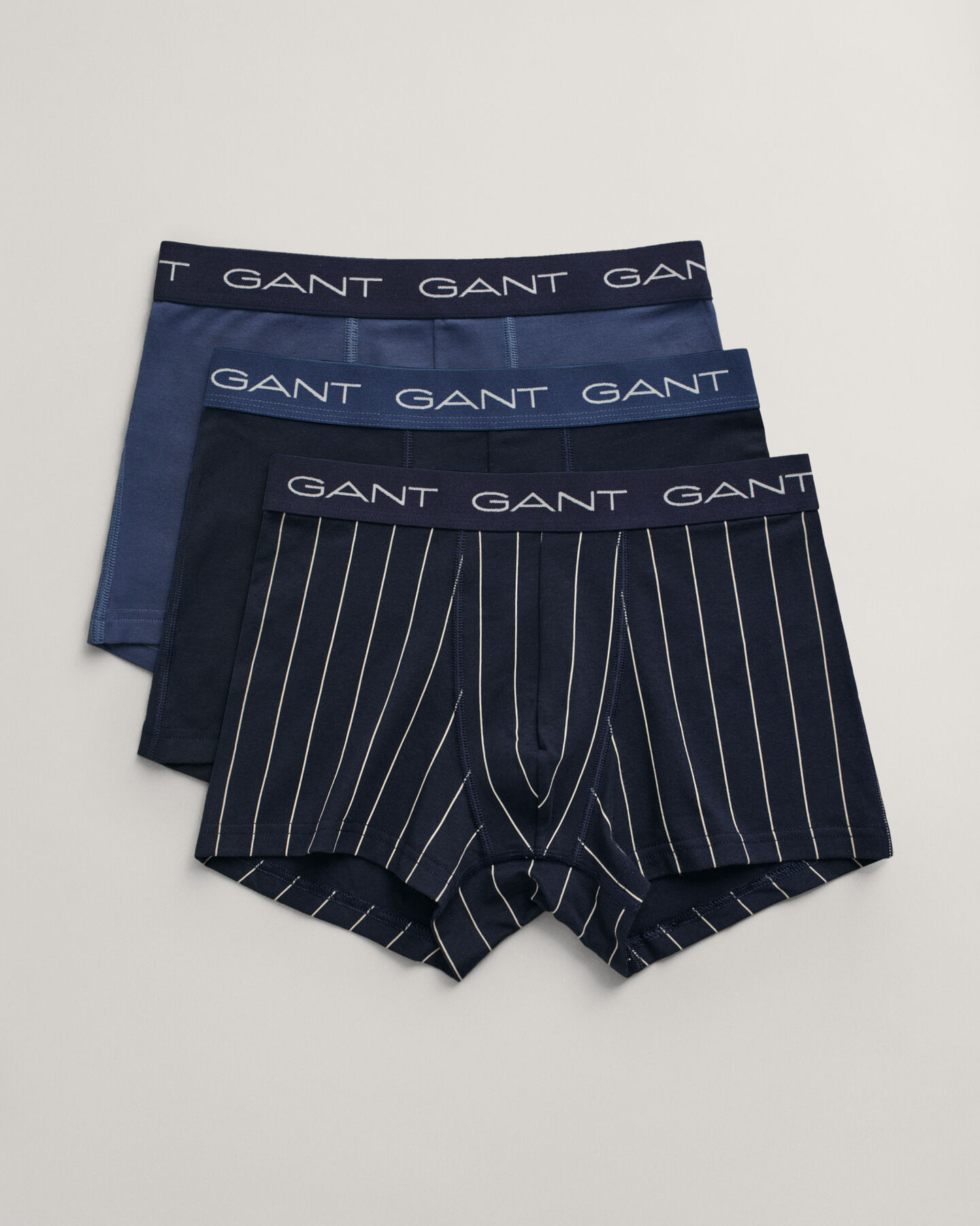 3-Pack Pinstripe Trunks