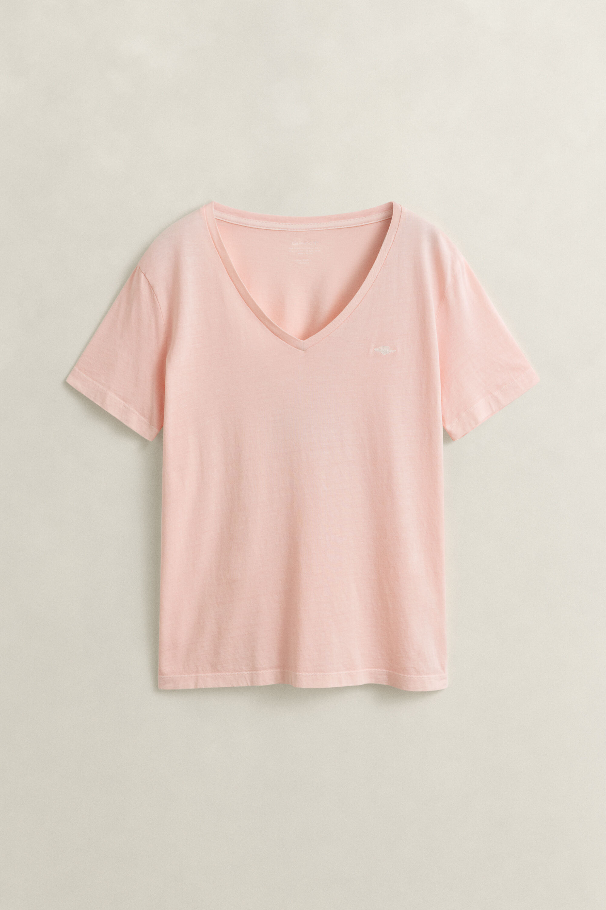 Washed Shield V-Neck T-Shirt