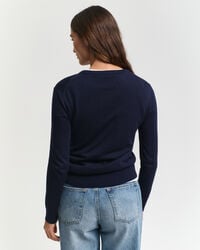 Fine Knit Crew Neck Sweater