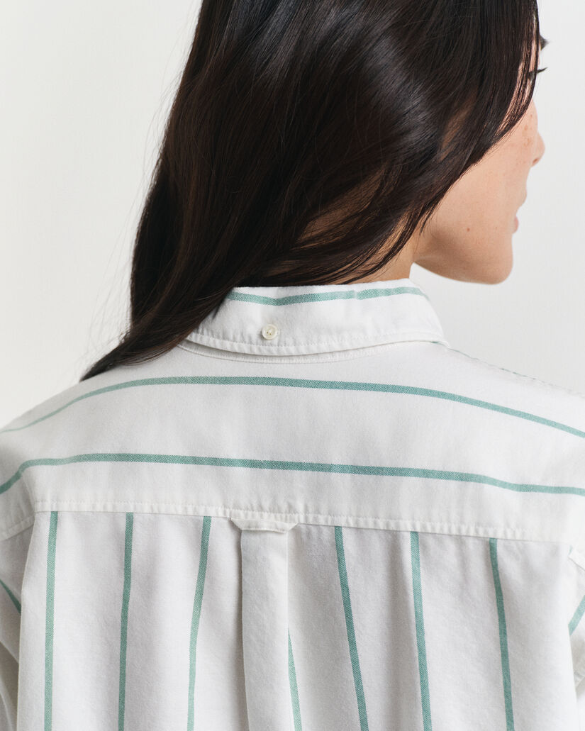 Relaxed Fit Classic Striped Oxford Shirt 