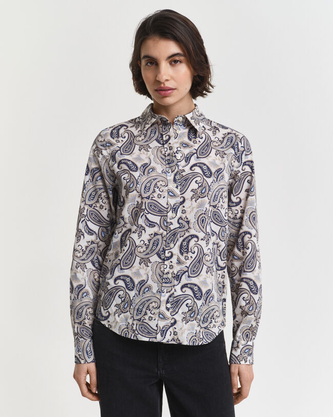 Paisley Cotton Voile Shirt