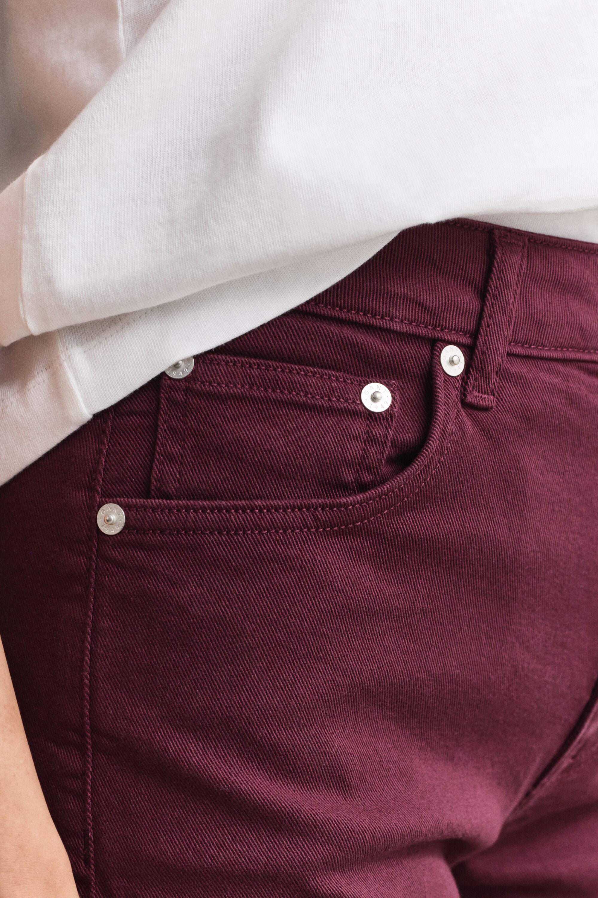 Slim Flared Color Jeans
