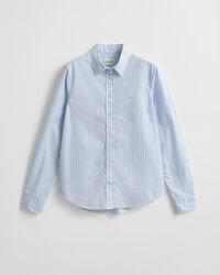 Regular Fit Classic Striped Poplin Shirt