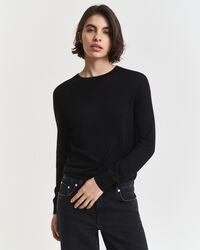 Extra Fine Merino Wool Crew Neck Sweater