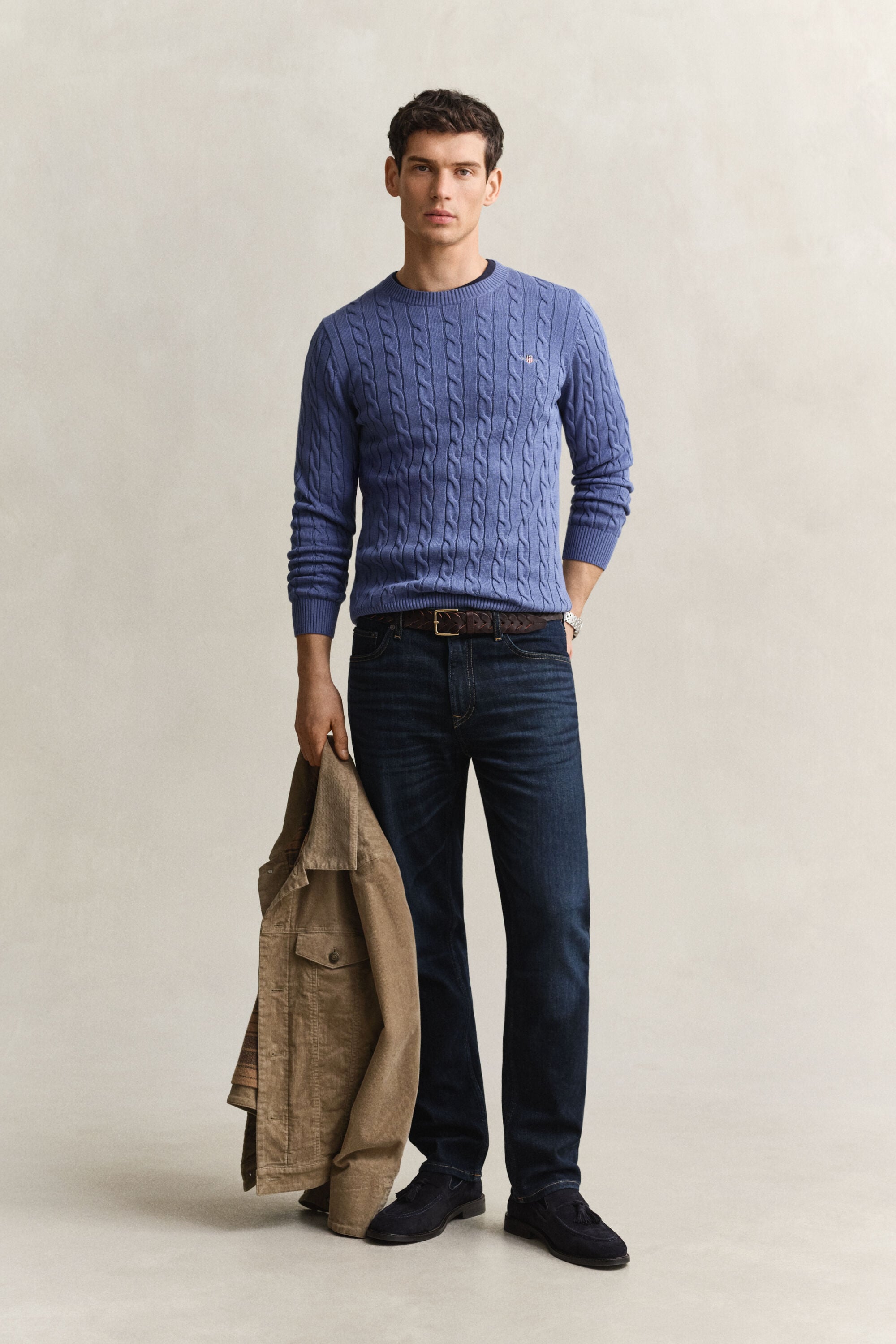 Classic Cable Knit Sweater