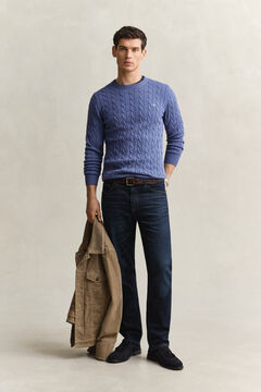 Classic Cable Knit Sweater — BLUE HORIZON 5