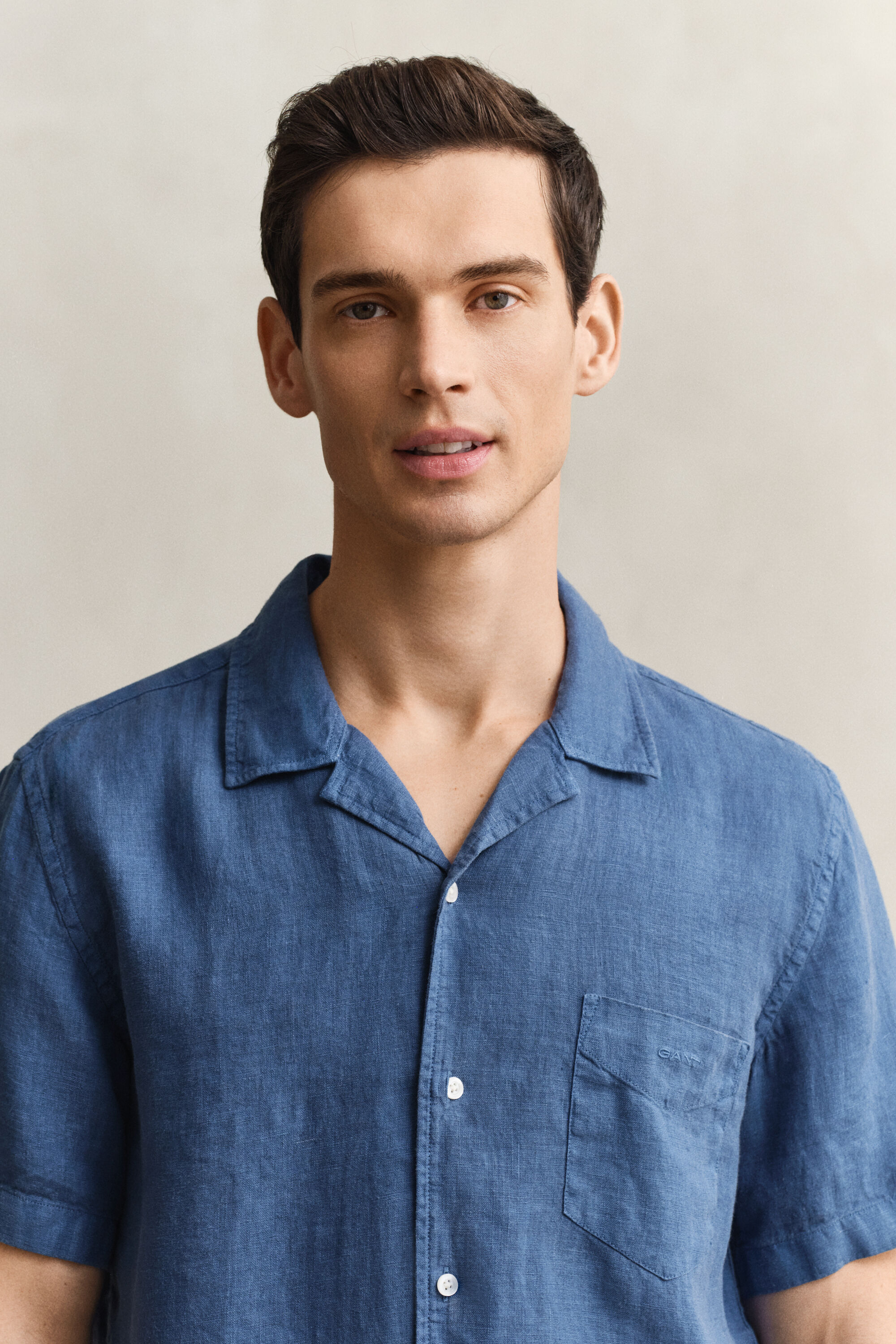 Short Sleeve Linen Shirt