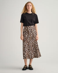 Leopard Print Skirt