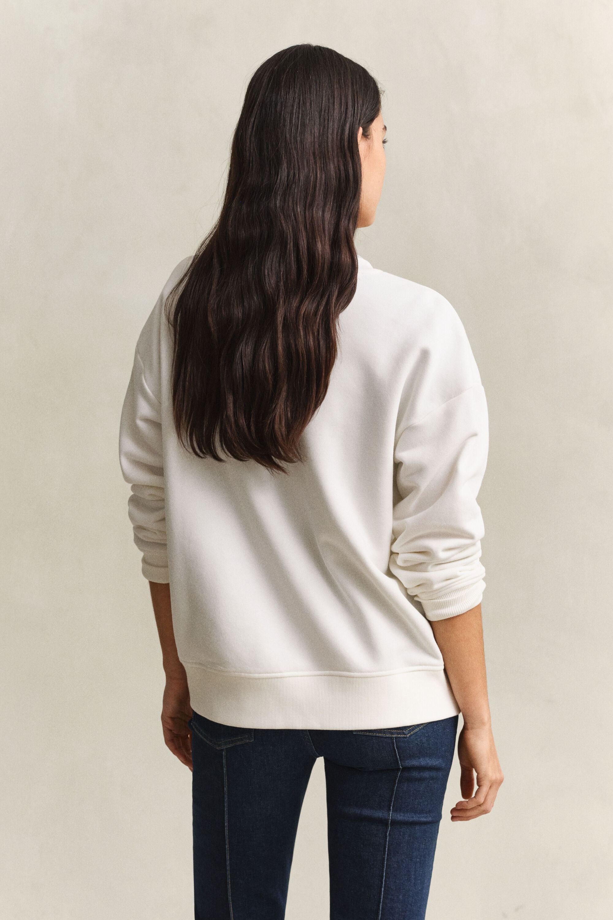 Shield Sweatshirt — EGGSHELL