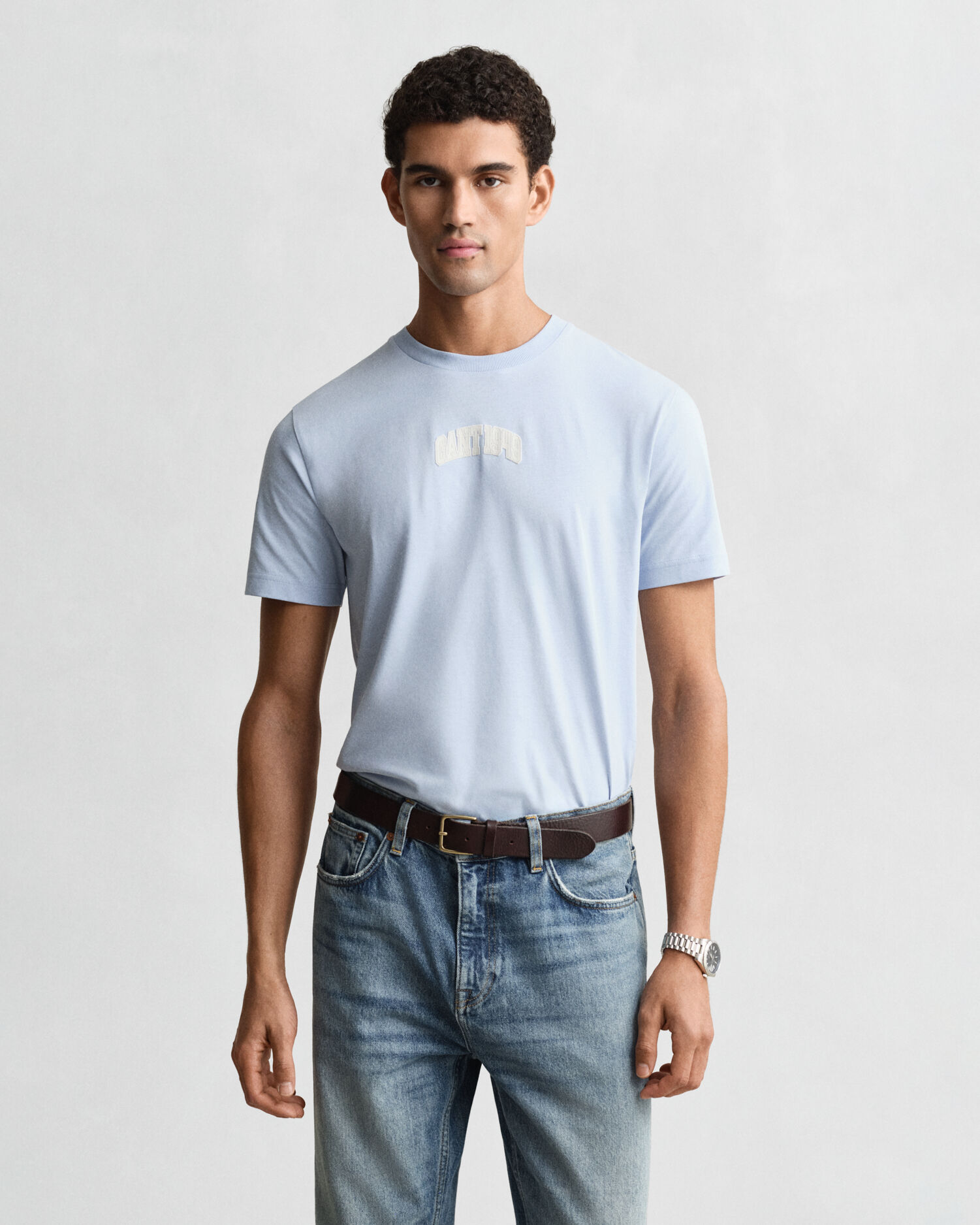 Gant 1949 Graphic T-Shirt — MUTED BLUE